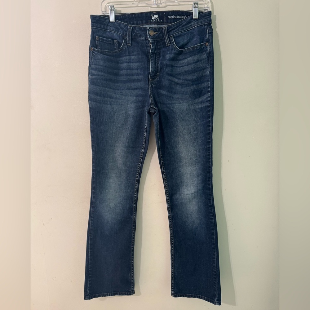 Lee Blue Boot Cut Jeans with Classic Denim Style size 10